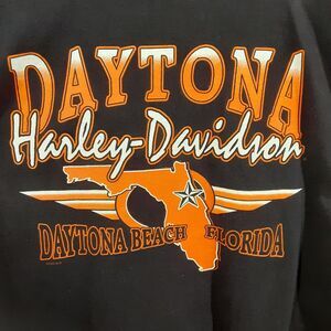 Harley Davidson 1996 Daytona Beach Bike Week Single Stitch T-Shirt XL USA Tee